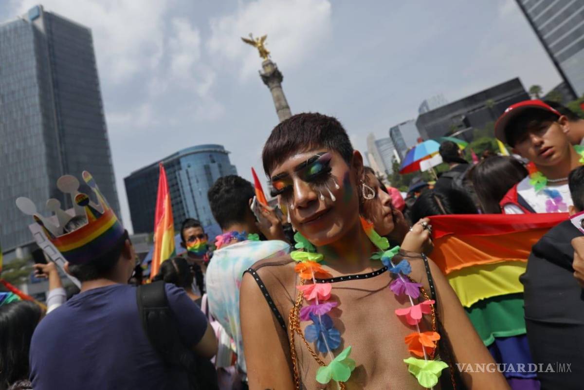 $!Marcha LGBTQI+ en la Ciudad de México.