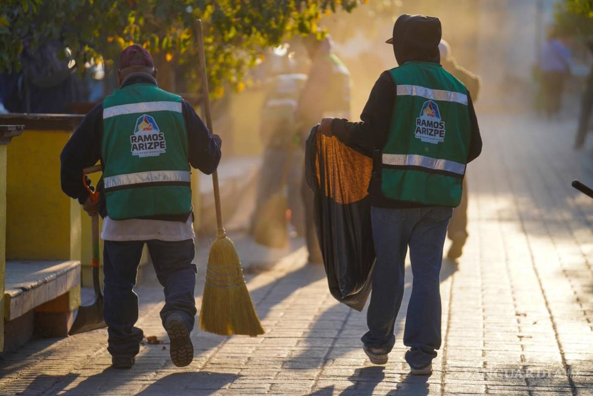 $!Mantiene Ramos Arizpe labores permanentes para conservar una ciudad limpia y ordenada