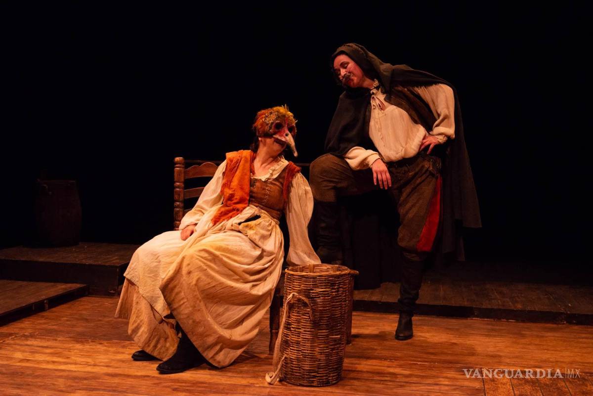 $!Escena de “Volver a Fuenteovejuna” de Mariana Hartasánchez.