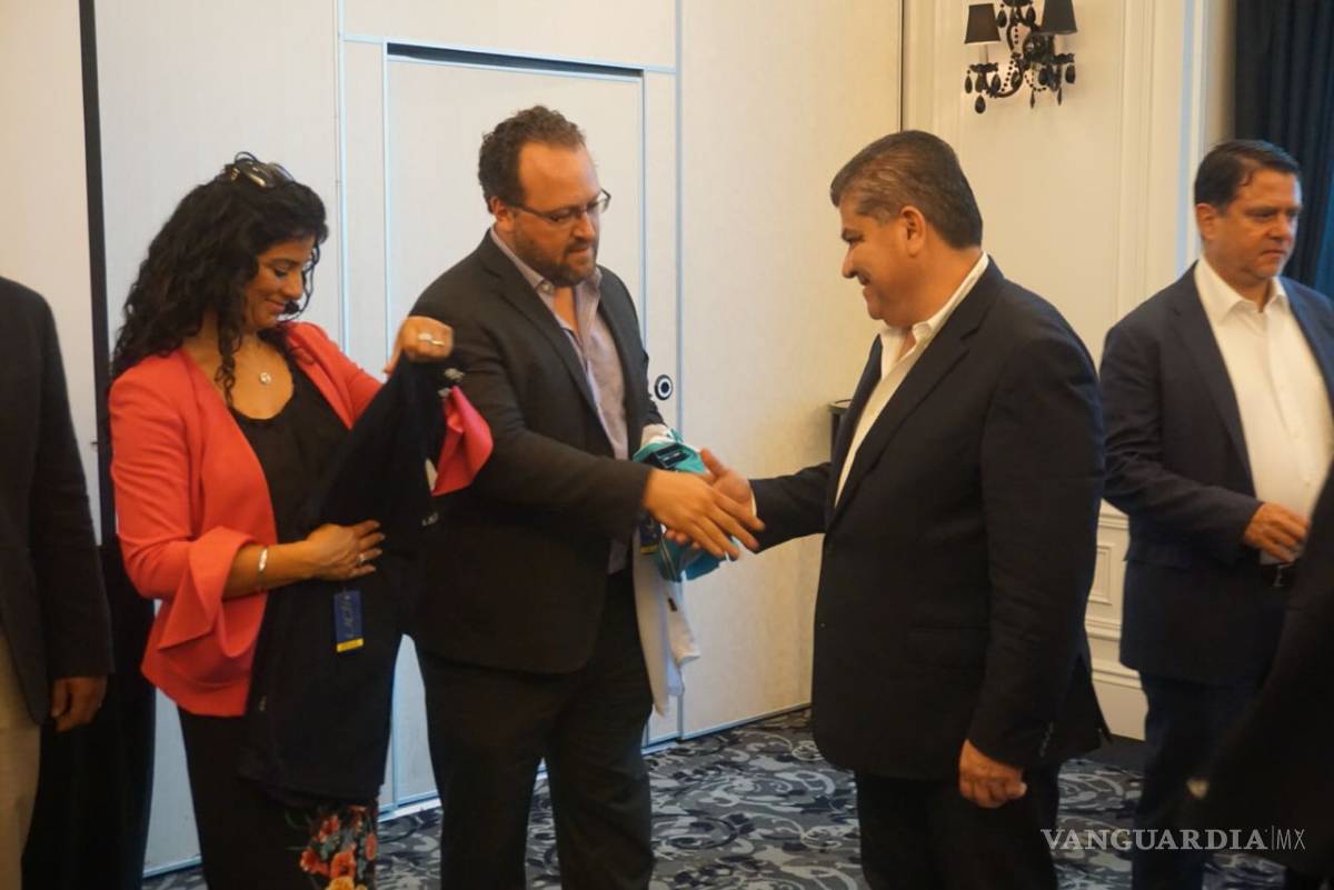 $!Avanza gira de Riquelme por Canadá; Manolo Jiménez resalta clúster automotriz en región sureste de Coahuila