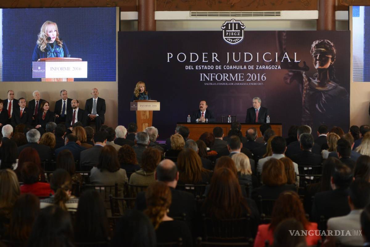 $!Presidenta del Tribunal Superior de Justicia del Estado da informe ‘a medias’