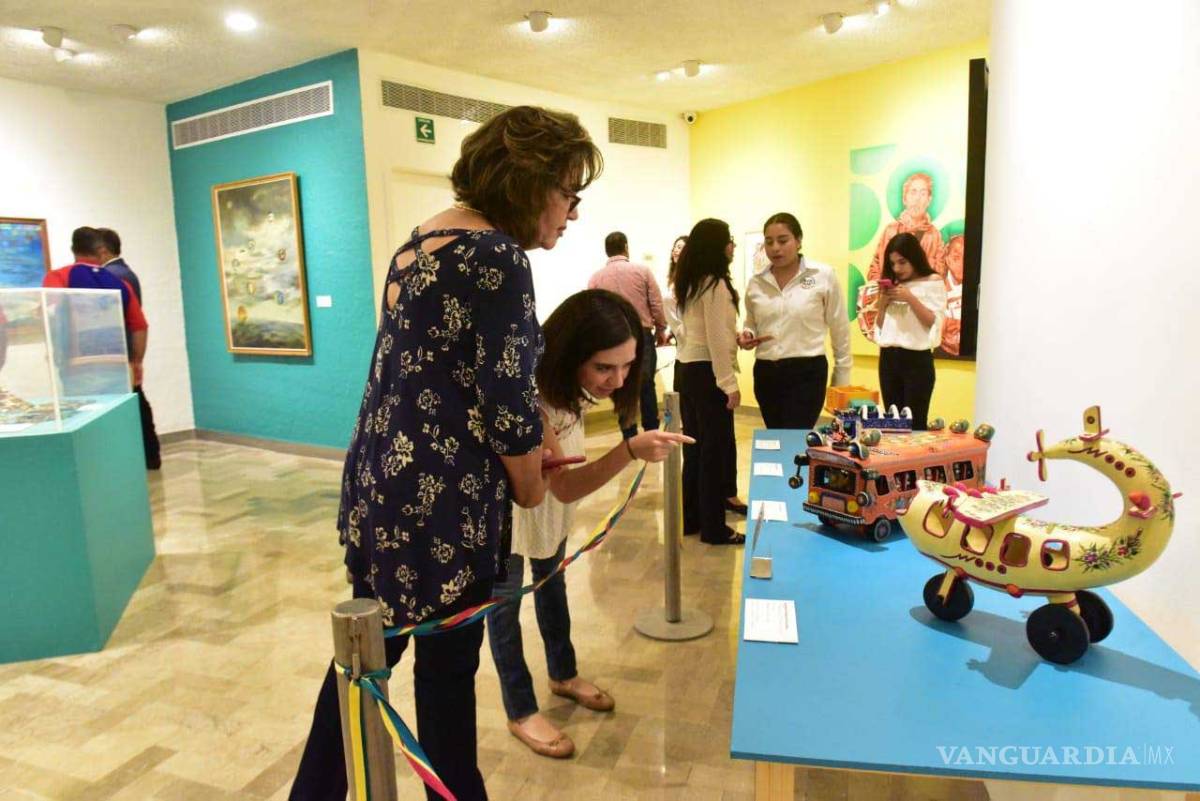$!Museo Pape inaugura exposición "Trompos, Muñecas y Papalotes” en Monclova