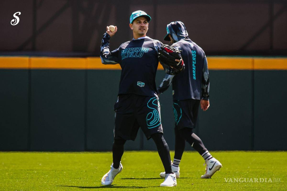 $!Brandon Villarreal forma parte del grupo de jugadores que ya trabaja con Saraperos de Saltillo en el Spring Training 2026, buscando ganarse un lugar importante para la próxima temporada de la Liga Mexicana de Beisbol.