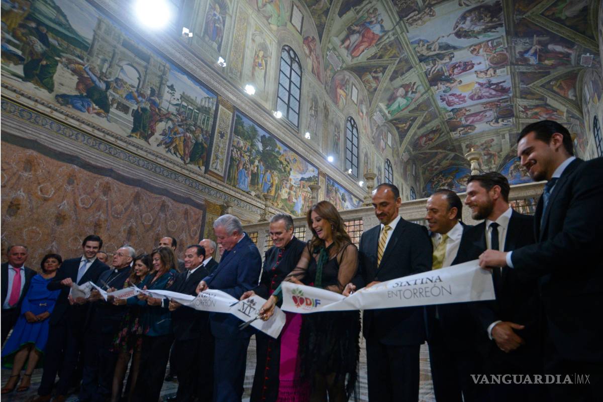 $!¡La Capilla Sixtina está en Torreón!