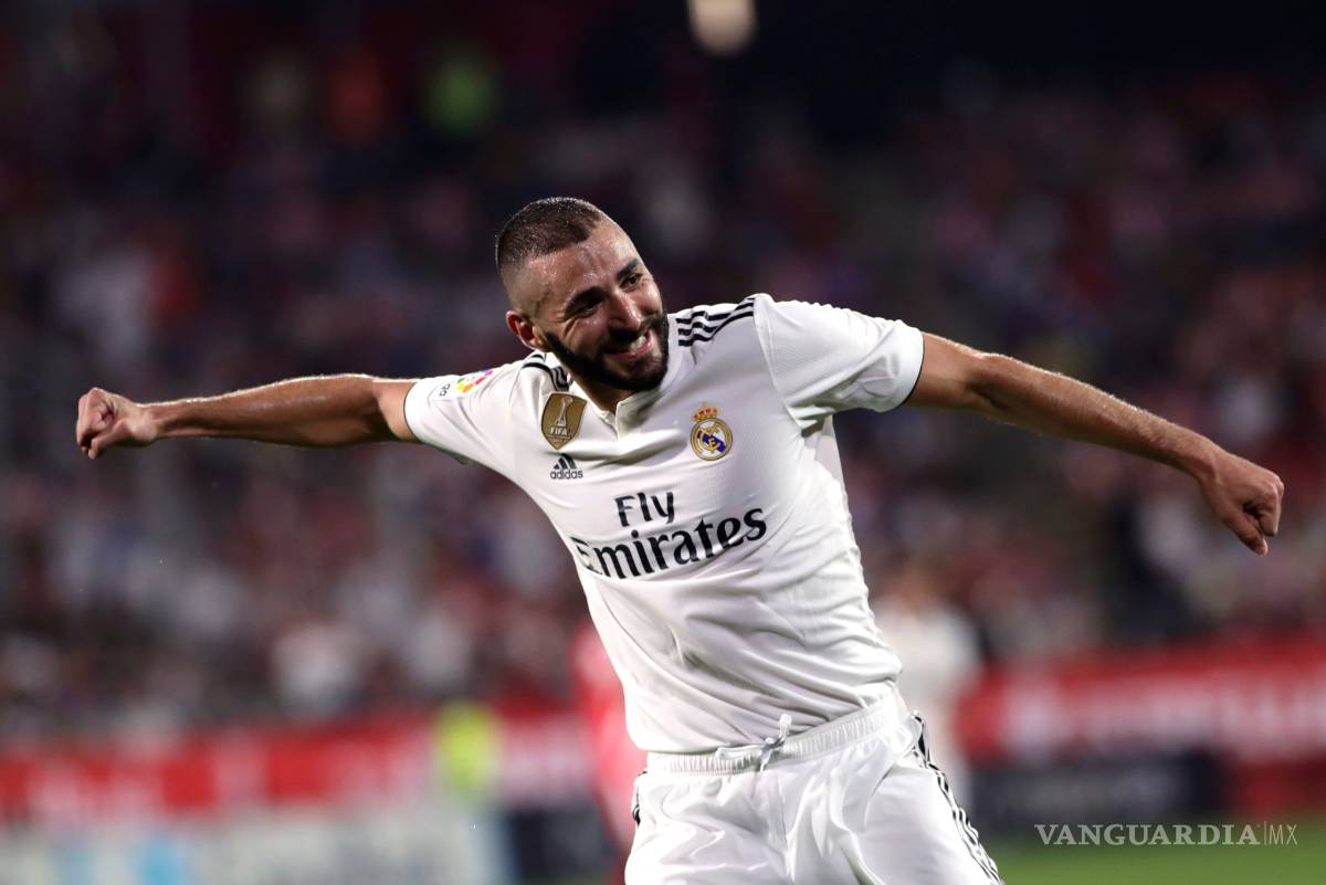 $!Benzemá en plan grande y el Madrid tiene nueve de nueve puntos