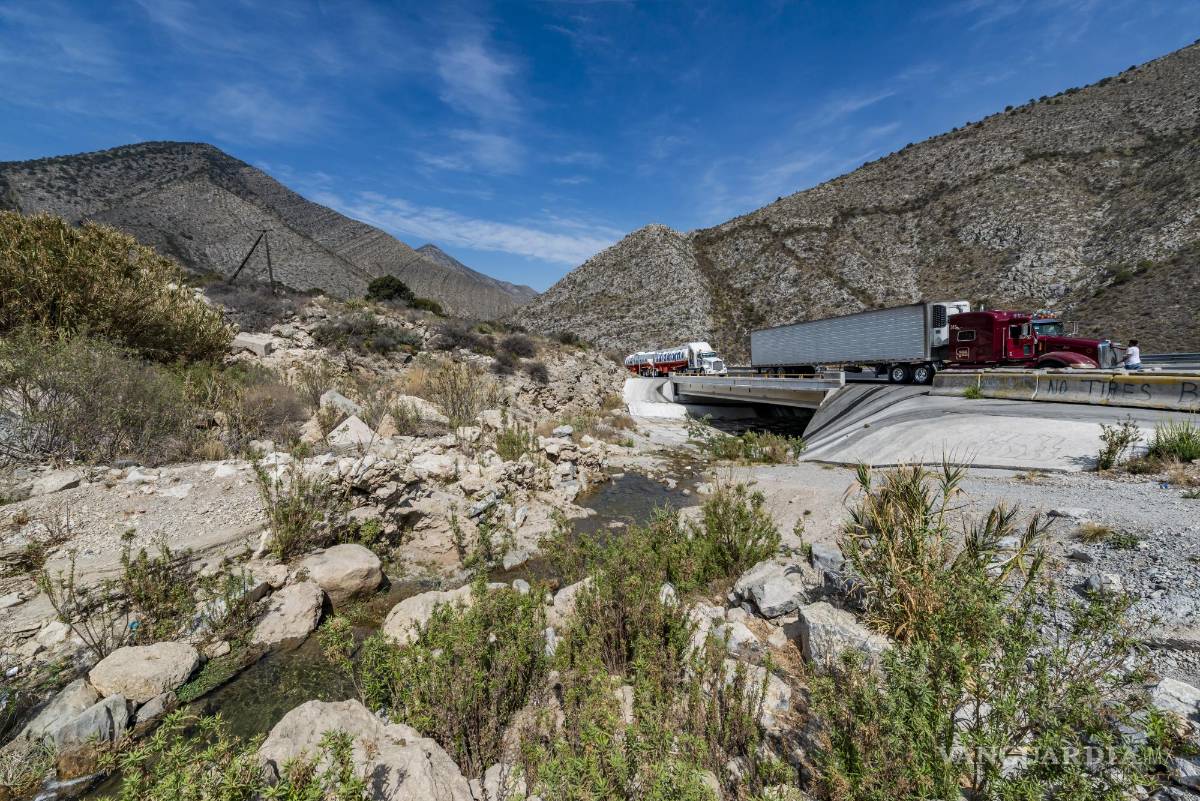 $!El último hábitat que queda para la Carpita de Saltillo es el arroyo Los Chorros, que frecuentemente es víctima de contaminación debido a los accidentes que ocurren en la carretera 57 y que ponen en grave riesgo la supervivencia de este pez.