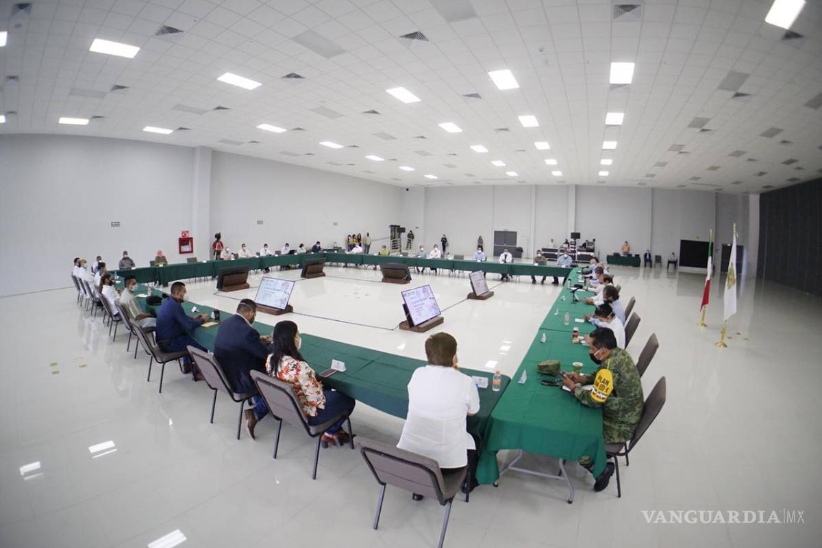 $!Estrategia de reactivación en Coahuila se puede ir afinando, dice Miguel Riquelme