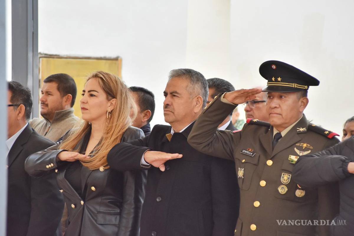 $!El Presidente Municipal destacó la vigencia del pensamiento constitucional de Carranza.