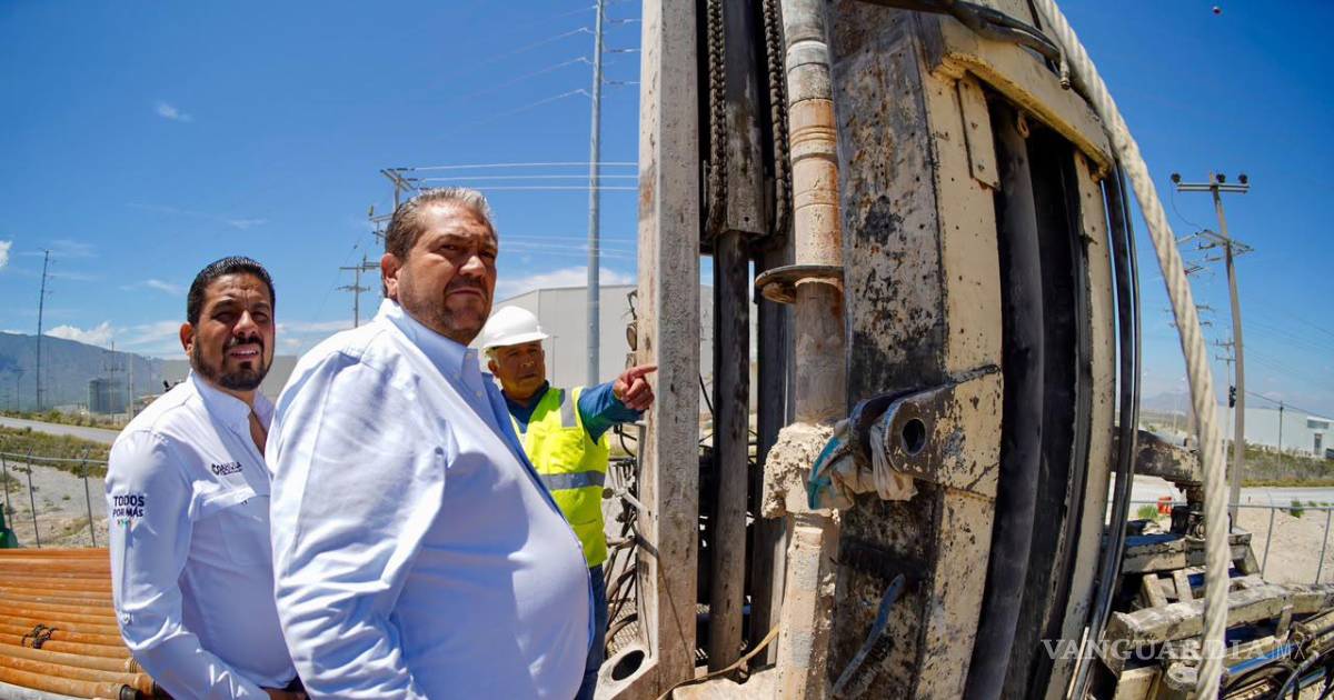 Supervisa Tomás Gutiérrez avance de la perforación del pozo San José 5 en Ramos Arizpe