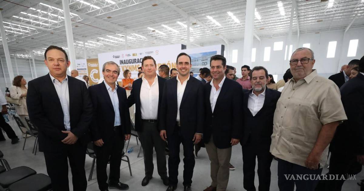 Manolo Jiménez destaca nuevas inversiones con apertura de parque industrial en Torreón