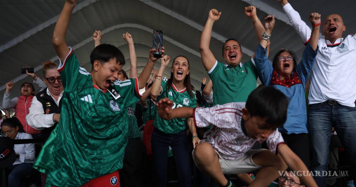 Sheinbaum felicita a la Selección Mexicana por triunfo en partido inaugural del Mundial 2026