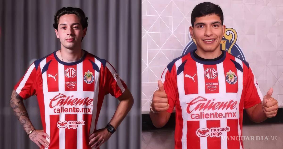Chivas se sigue armando con todo y presenta a Kevin Castañeda y Jordan Carrillo como refuerzos