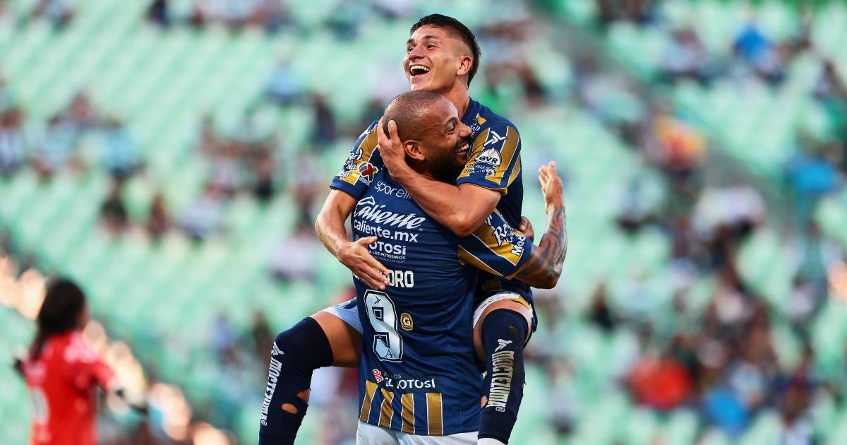 Atlético de San Luis domina a Santos Laguna goleada en La Comarca
