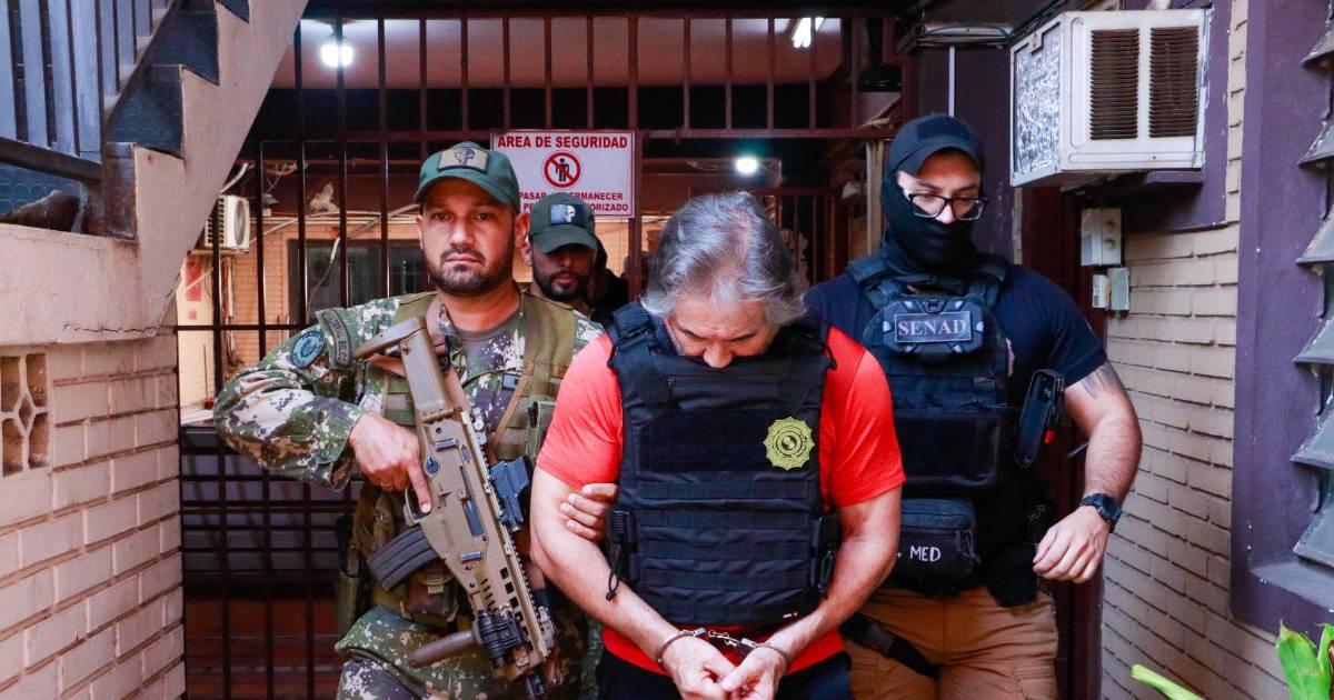 Paraguay revela fotos de Hernán Bermúdez Requena previo a extradición a México