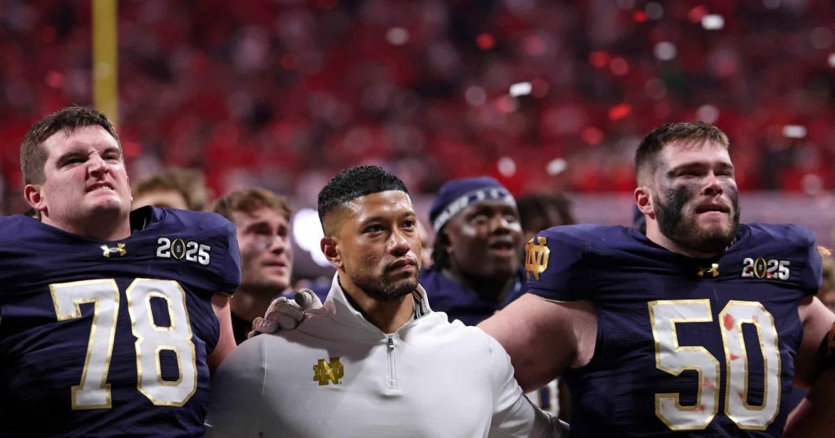 Notre Dame responde al College Football Playoff con una drástica decisión: no jugará Postemporada