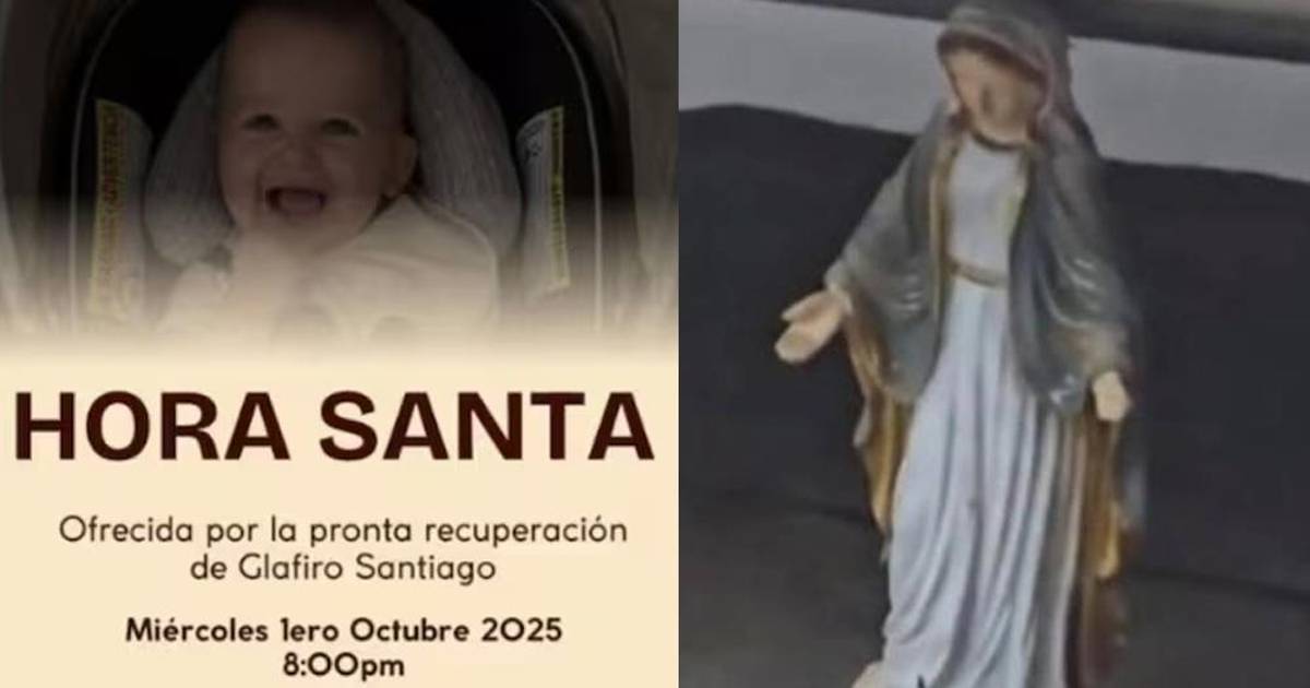 ¿Milagro?... hallan con vida a bebé arrastrado por la corriente en Monterrey; estaba junto a una Virgen