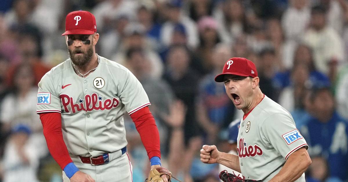 Phillies conquistan el Este de la Nacional con triunfo extra-inning sobre Dodgers