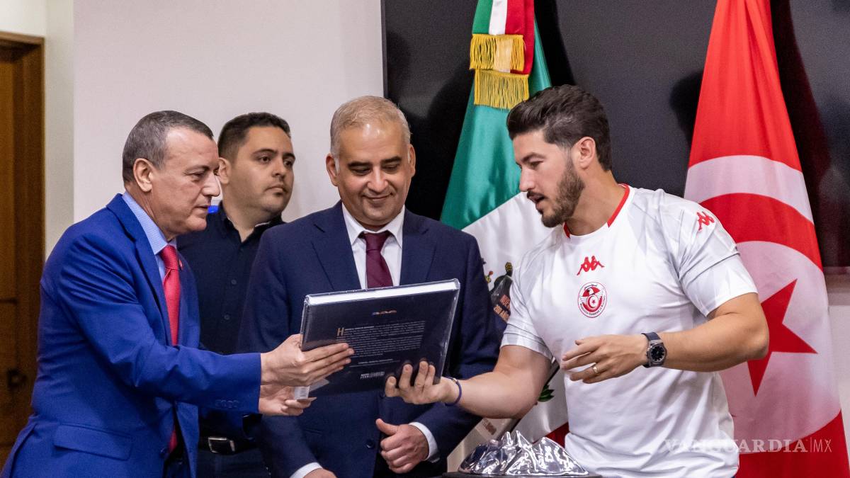 Samuel García se reúne con diplomáticos de Túnez, uno de los países participantes del Mundial
