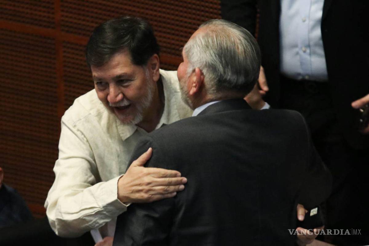 Senado autoriza licencia a Fernández Noroña para viajar a Palestina