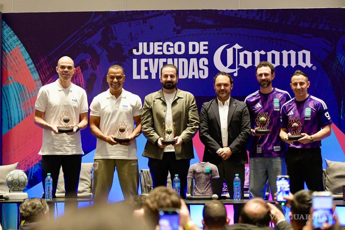 Juego de Leyendas Corona 2026: Monterrey calienta motores rumbo al Mundial con Cafú, Pepe, Layún y Guardado