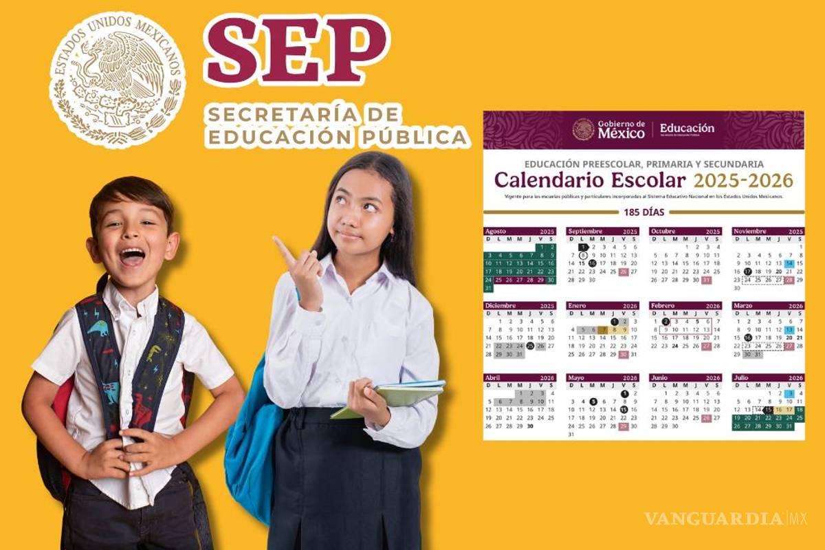 SEP confirma megapuentes en octubre y noviembre; esto dice el calendario del ciclo 2025-2026