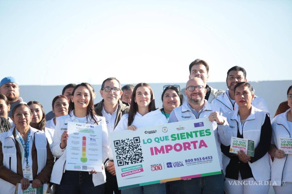 Programa ‘Psicólogo en tu Comunidad’ está en los 133 Centros de Salud de Coahuila