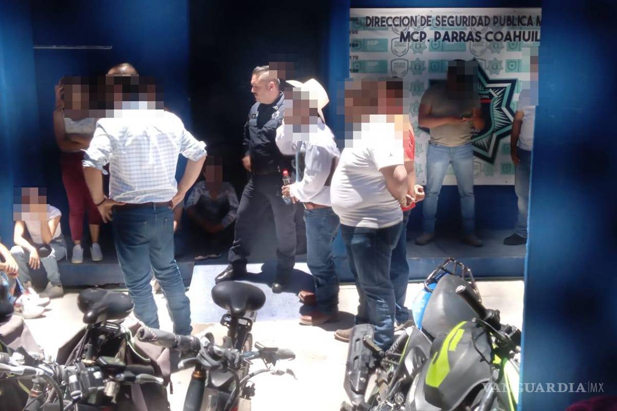 $!Más de 20 personas fueron detenidas y trasladadas a Seguridad Pública.