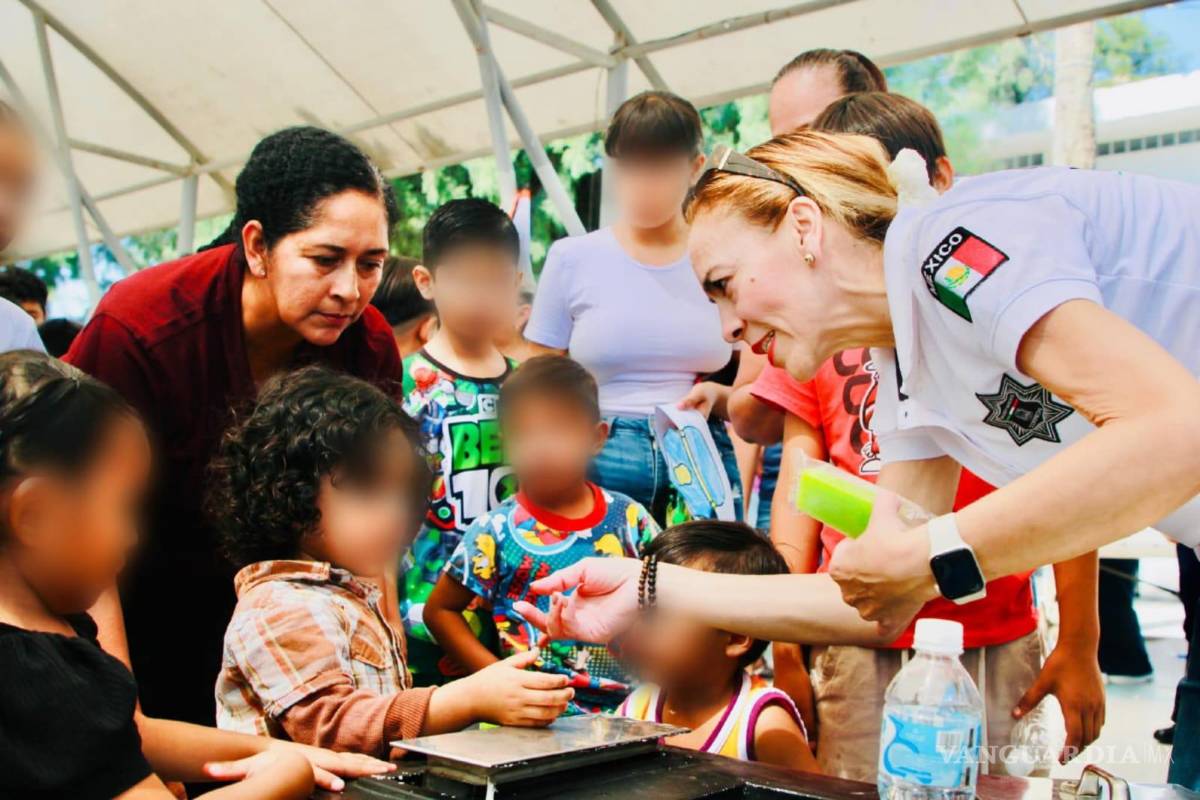 $!Martha Alicia Faz Dávila encabezó las actividades de educación vial en coordinación con Seguridad Pública.