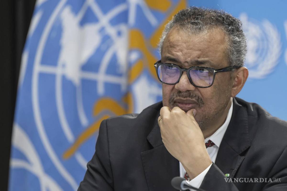 Informa Tedros Adhhanom Ghebreyesus que en la OMS va haber un recorte de casi 1,300 empleos