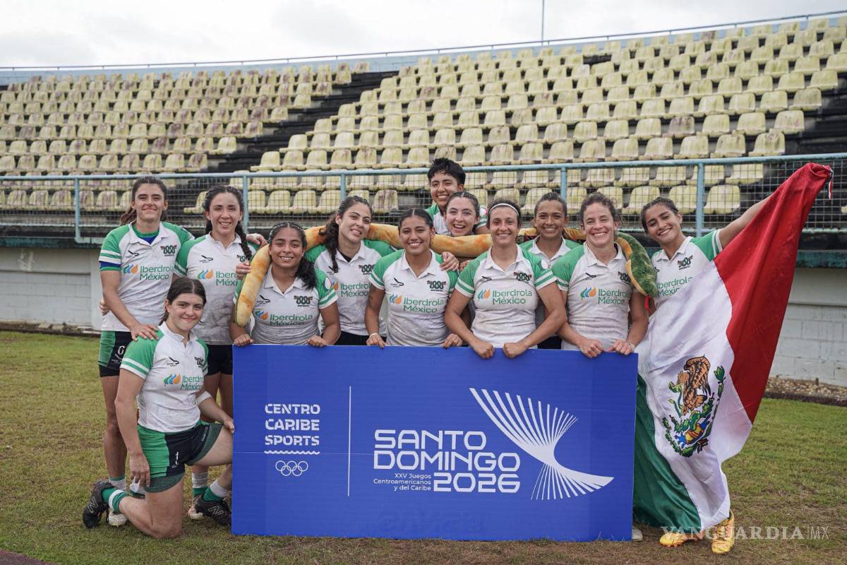 $!La Selección Mexicana Femenil de Rugby tras su victoria sobre Trinidad y Tobago en el debut.