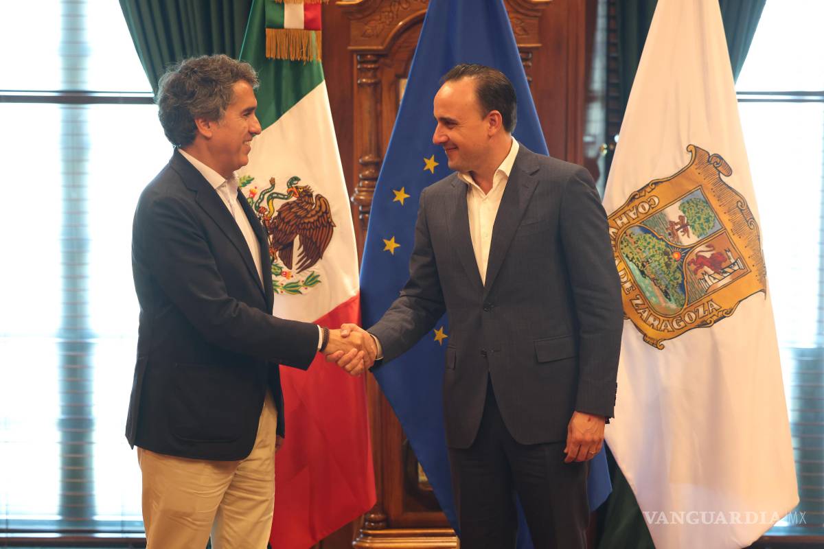 $!El gobernador Jiménez resaltó el vínculo que se tiene con Europa.