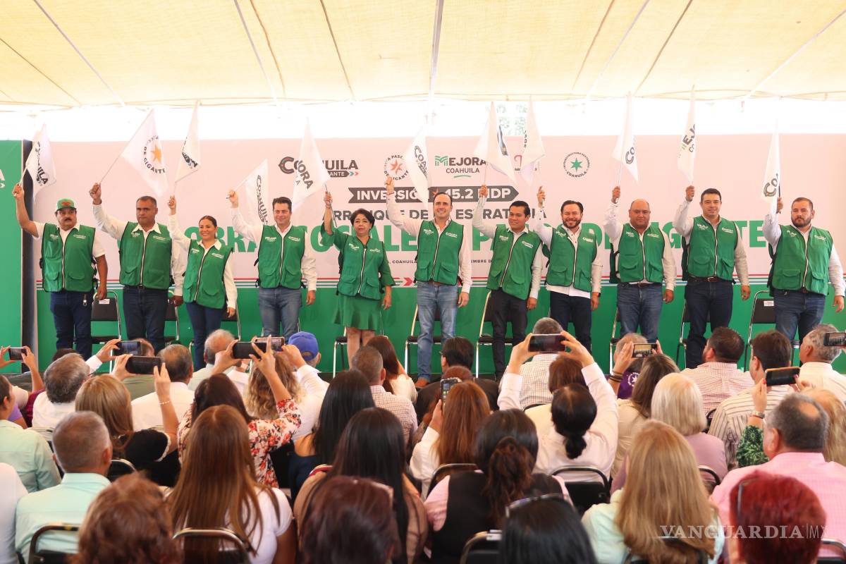 Anuncia Manolo Jiménez obras por 21.6 millones de pesos en la Región Centro de Coahuila