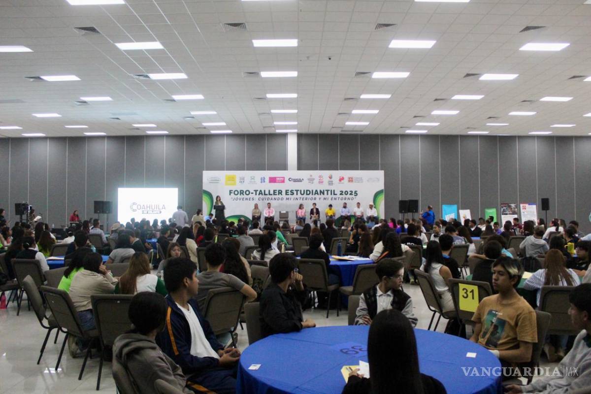 Torreón: 500 jóvenes participan en foro de bienestar y ecología