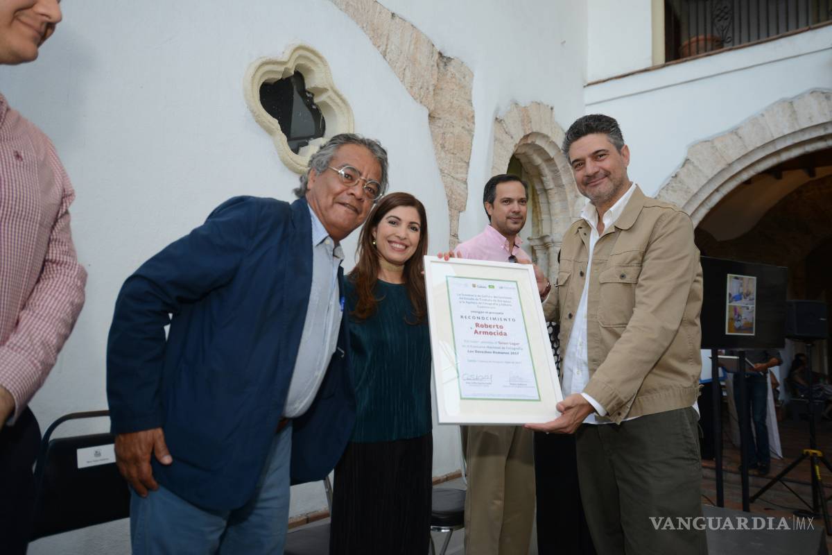 $!Premian a ganadores de concurso nacional de fotografía Los Derechos Humanos 2017