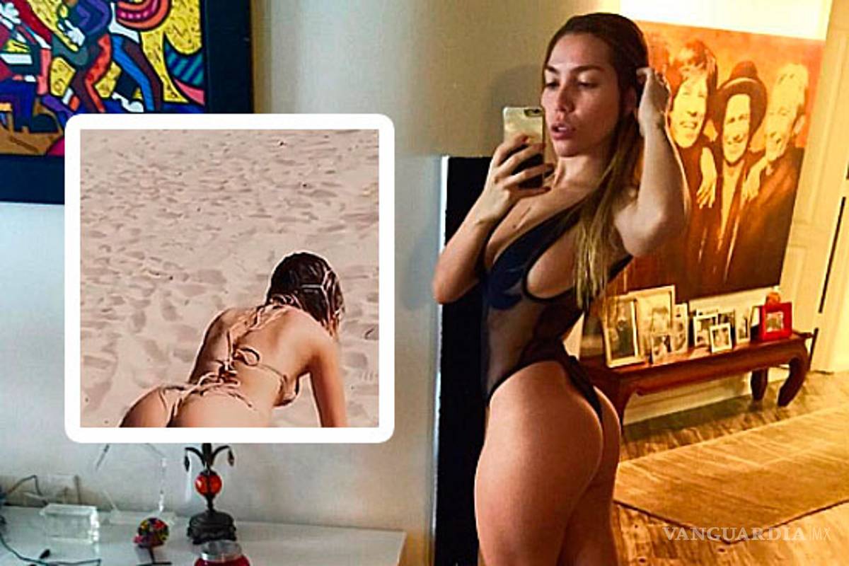Frida Sofía deja ver su sexy anatomía con ejercicios en bikini (video)