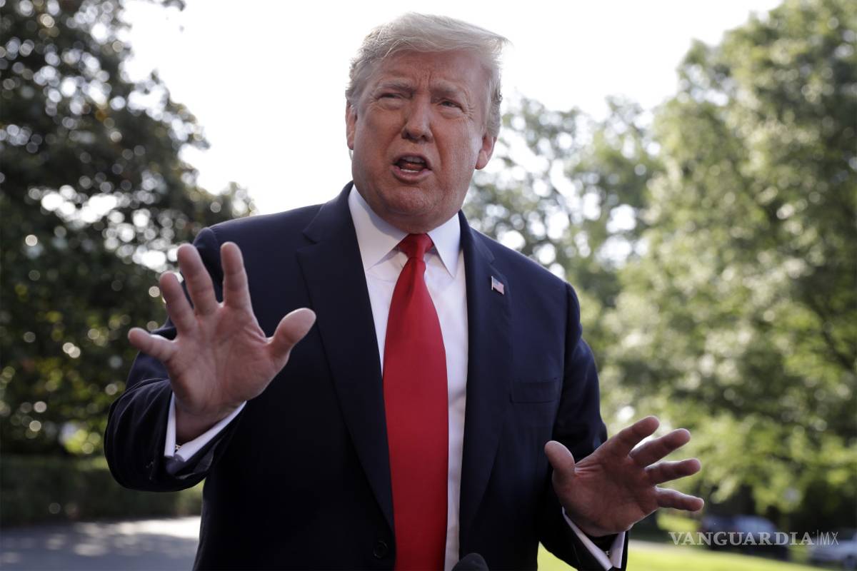 "Queremos acción, no hablar", dice Trump sobre delegación mexicana