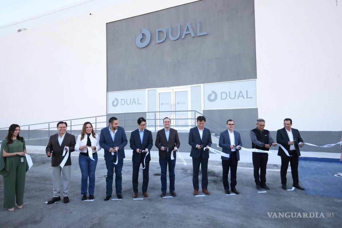 Llegan para Monclova mil empleos nuevos; inaugura Gobernador Dual Borstgena
