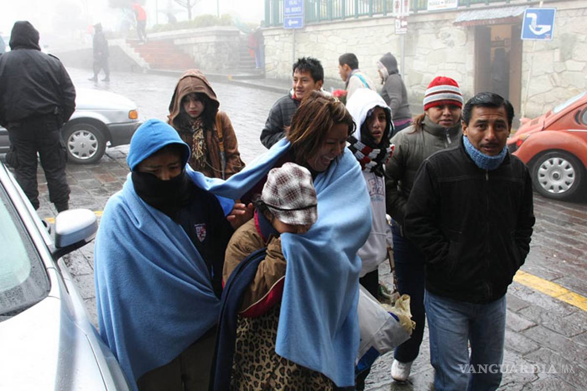 Prevén menos de 5 grados en 12 estados de la República