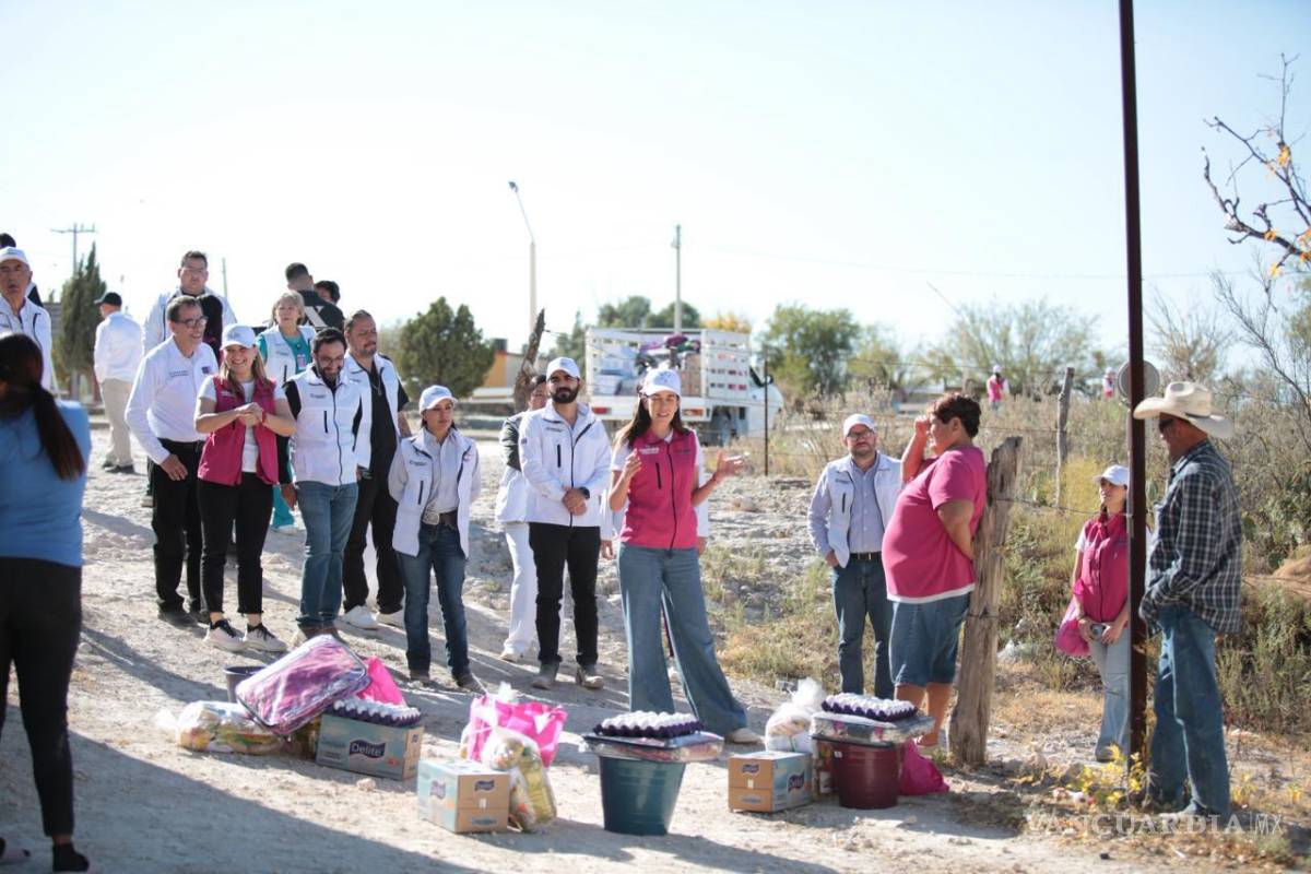 Coahuila: Atiende Inspira a familias de comunidades alejadas