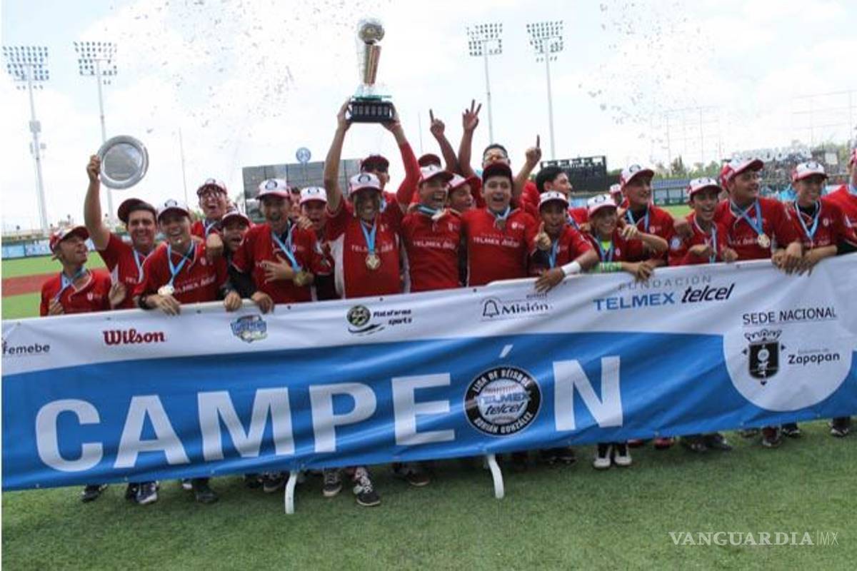 Coahuilenses campeones de beisbol en Copa Telmex conocerán a Adrian González
