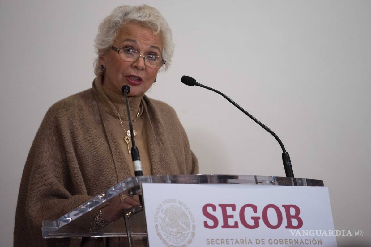 Asistí a funeral de Martha Érika 'con la conciencia tranquila': Olga Sánchez Cordero