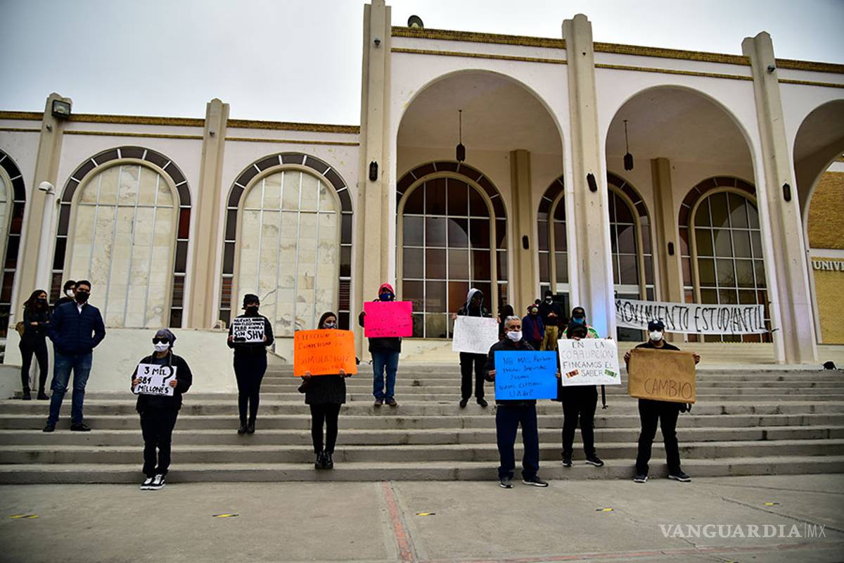 Movimiento estudiantil de la UAdeC se inconforma ante resultado de elecciones de rectoría