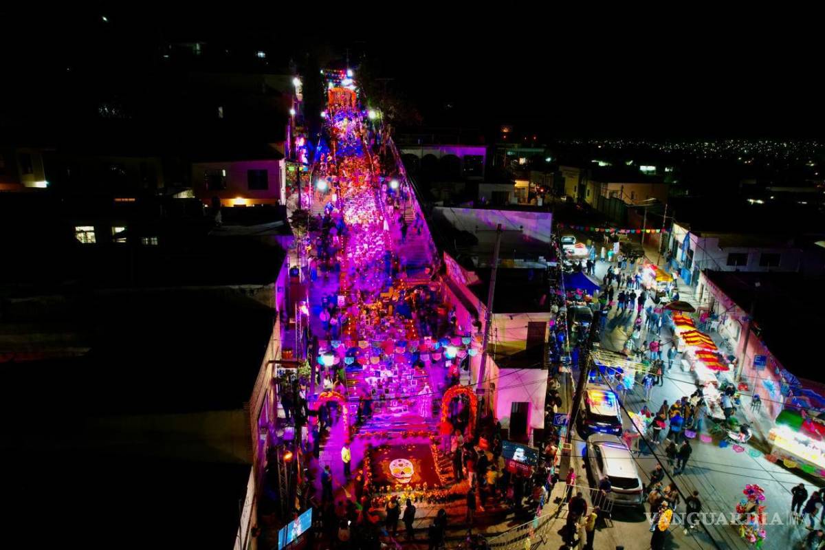 $!Saltillo: Inauguran Altar Monumental en el barrio de Santa Anita