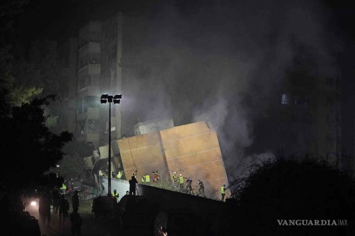 Israel ataca cuartel general de Hezbolá en Beirut