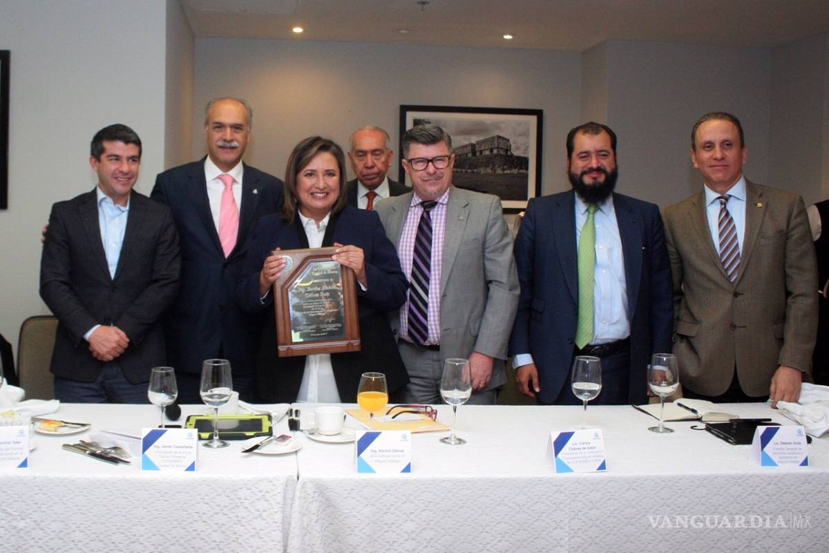 Xóchitl Gálvez realiza inédita rendición de cuentas a ciudadanía a través de Coparmex CDMX