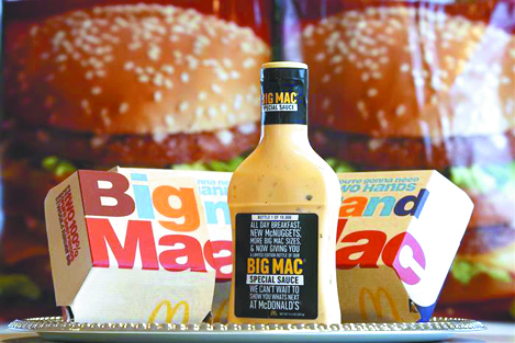 McDonald’s vende aderezo de la Big Mac