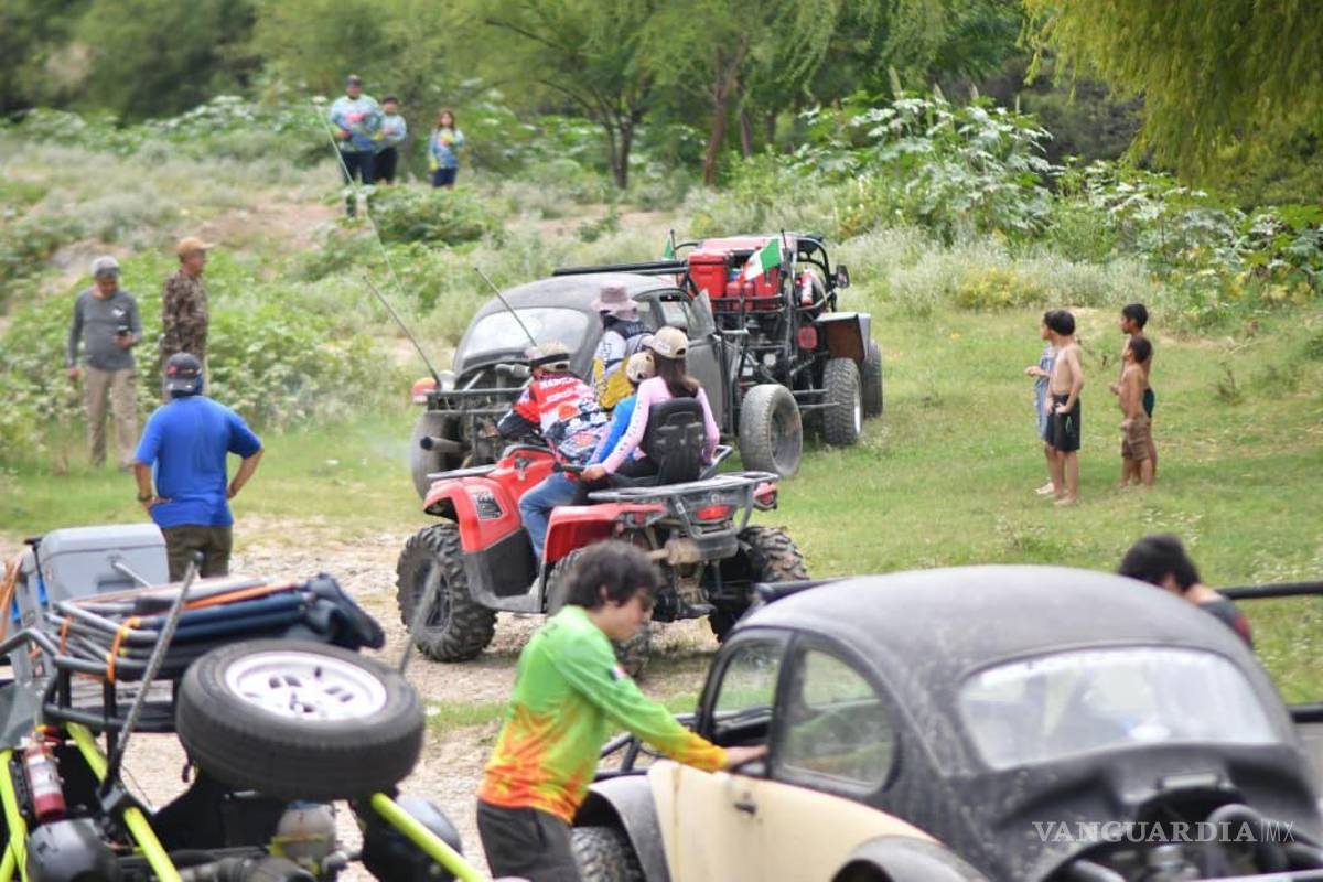 Deporte extremo y naturaleza se unen y Candela vibra con ruta extrema en buggys y areneros