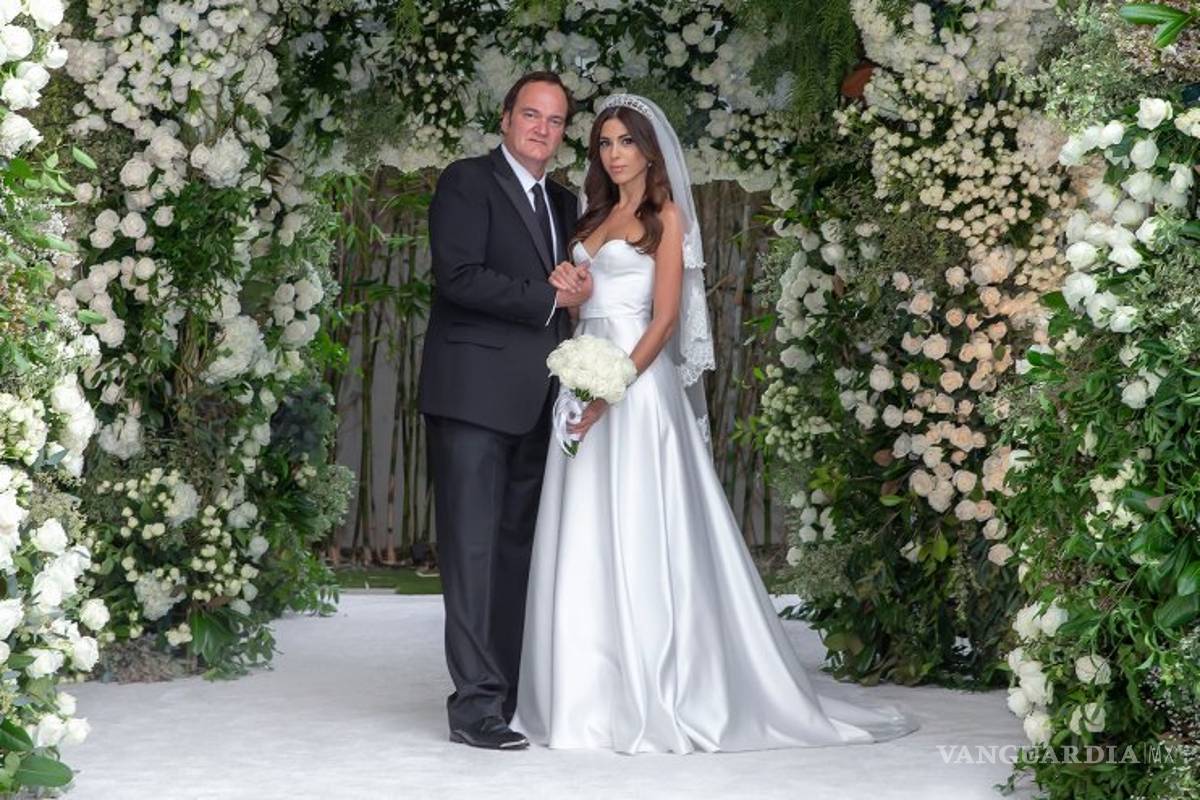 Quentin Tarantino se casó con la modelo Daniella Pick