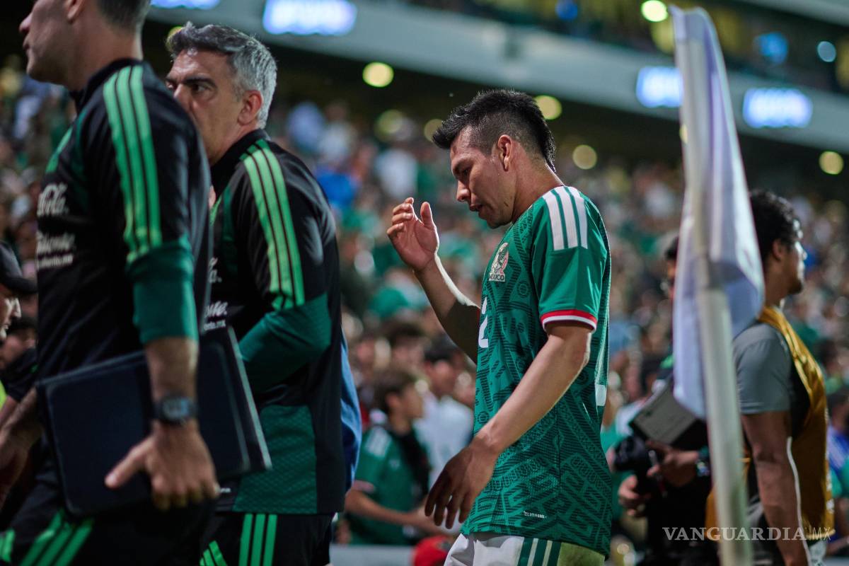Por lesión, Hirving Lozano no jugará el México vs Paraguay en San Antonio