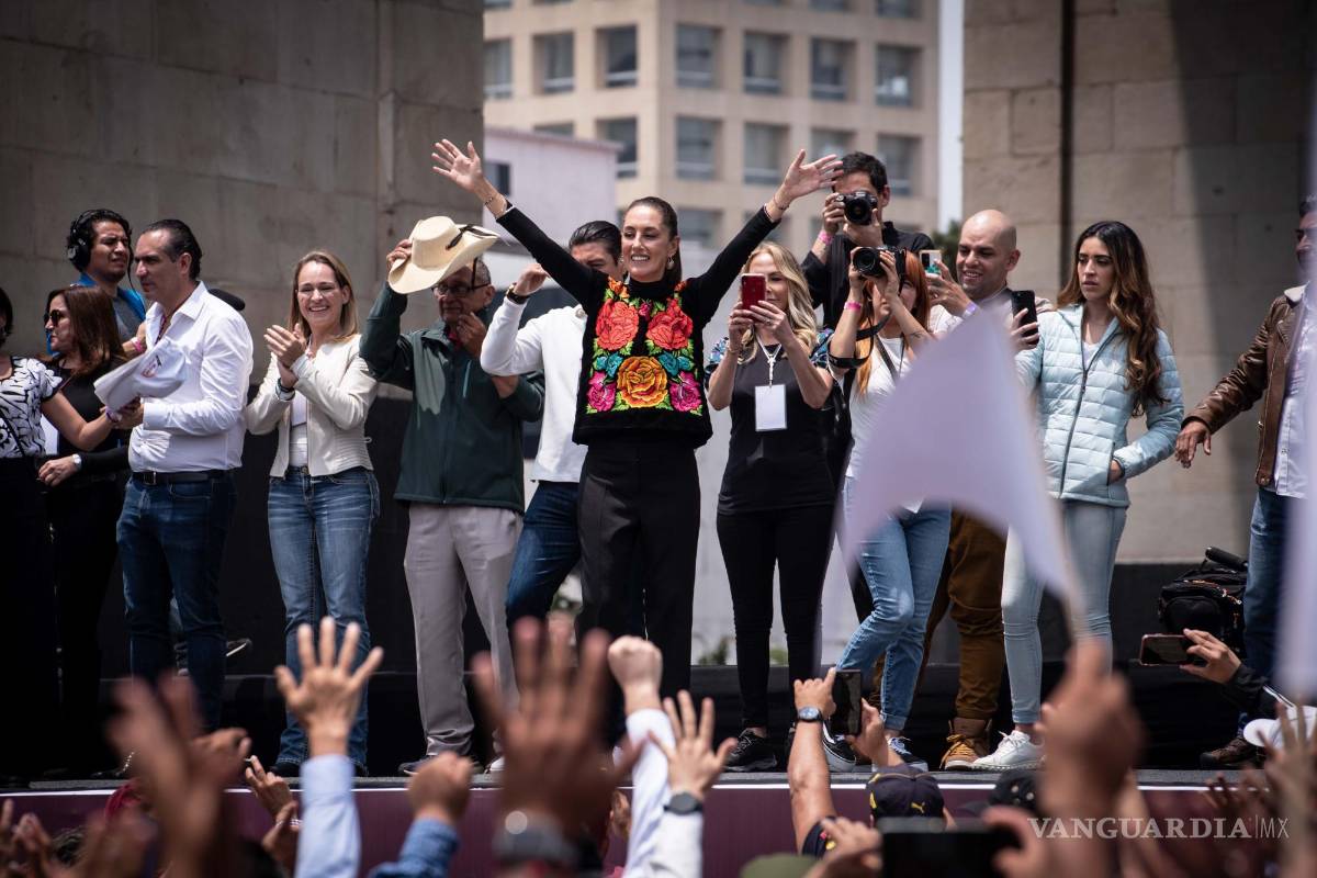 Abarrota Sheinbaum el Monumento a la Revolución con Asamblea Informativa de Morena